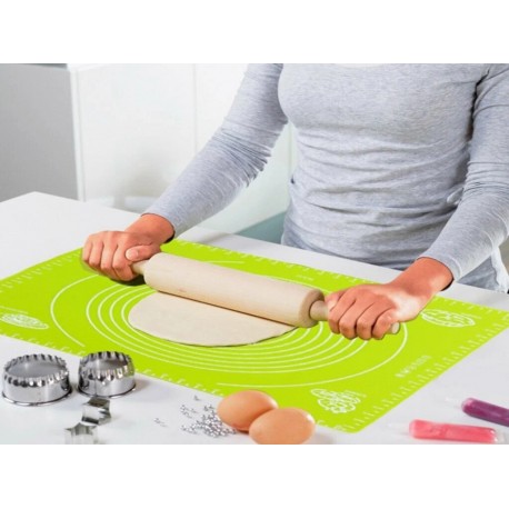 Коврик силиконовый для раскатки теста и выпечки, 45х65 см  оптом-7