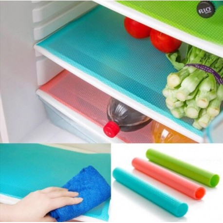 Набор ковриков для полок в холодильнике, в кухонные ящики, 6 шт  оптом-7
