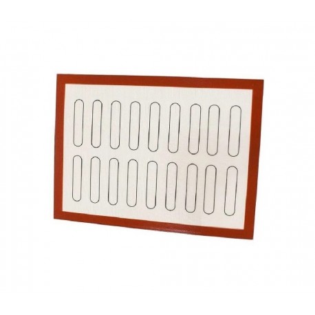 Силиконовый армированный коврик для выпечки 30х40 см  оптом-1