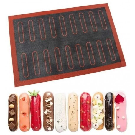 Силиконовый армированный коврик для выпечки 30х40 см  оптом-4