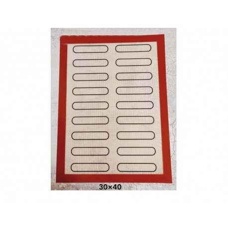 Силиконовый армированный коврик для выпечки 30х40 см  оптом-2