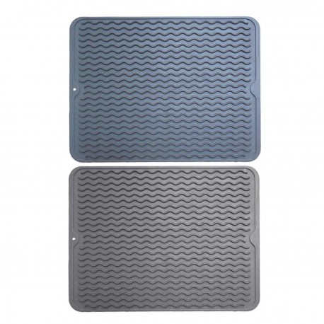 Силиконовый коврик для сушки посуды 40*30 см  оптом-2