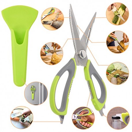 Кухонные ножницы мультитул Mighty Shears  оптом-6