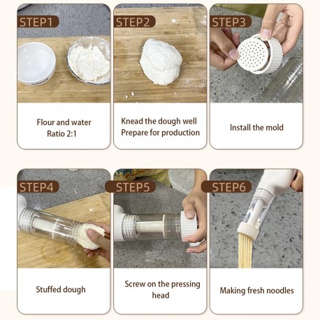 Беспроводная электрическая макаронная машинка Pasta Maker NOODLES  оптом-3