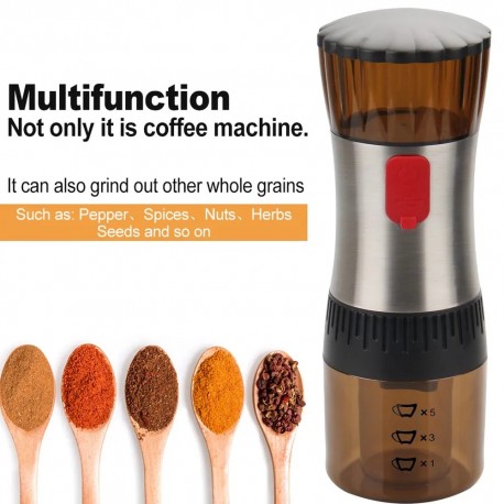 Электрическая кофемолка с зарядкой от USB  оптом-5