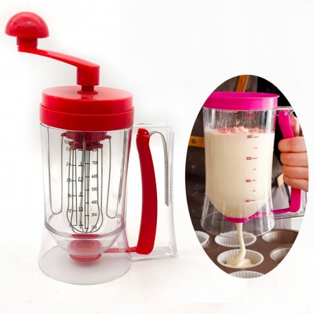 Универсальный ручной миксер с дозатором Pancake Machine  оптом-7