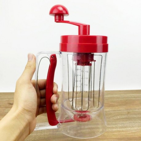 Универсальный ручной миксер с дозатором Pancake Machine  оптом-11