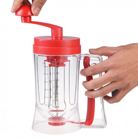 Универсальный ручной миксер с дозатором Pancake Machine  оптом-5