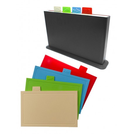 Набор разделочных досок на подставке Plast Avenue 4шт  оптом-2