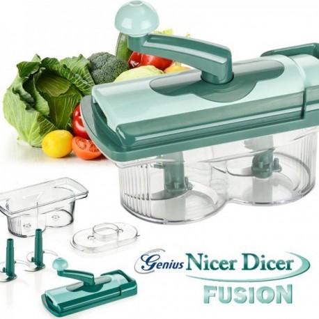 Nicer Dicer Fusion - новая модель овощерезки 15 в 1  оптом-4