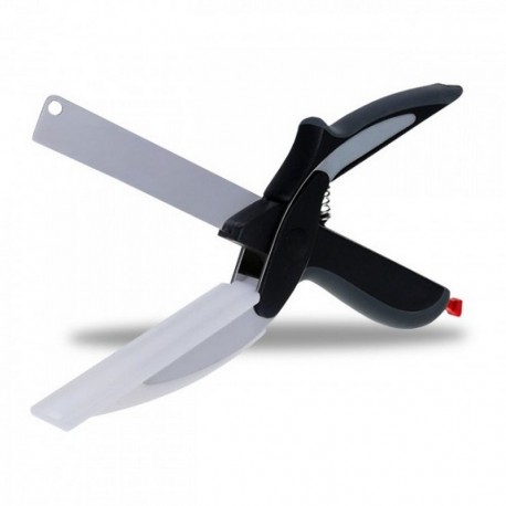 Ножницы 2 в 1 для быстрой нарезки овощей  оптом-1