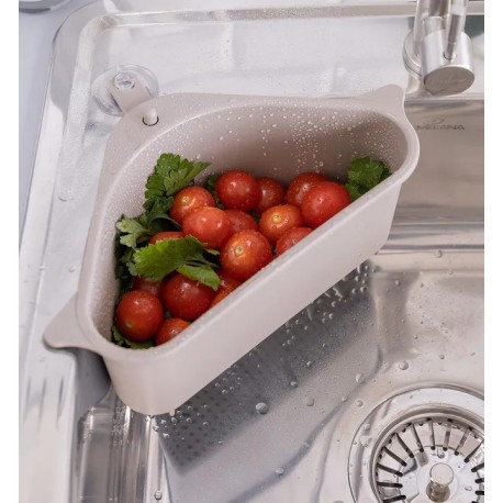 Органайзер на раковину угловой на присоске  оптом-4