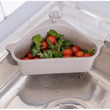 Органайзер на раковину угловой на присоске  оптом-5