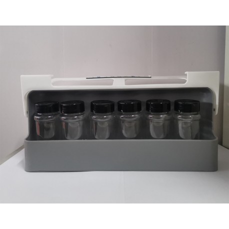 Кухонный подвесной органайзер для специй с банками  оптом-4