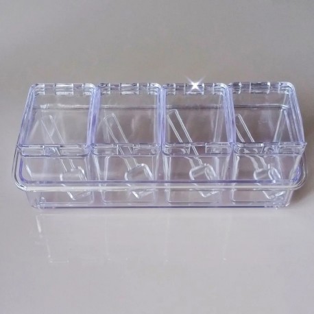 Набор контейнеров для специй 4 шт  оптом-1