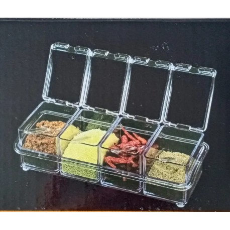 Набор контейнеров для специй 4 шт  оптом-4