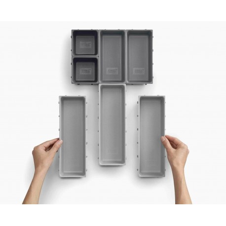 Лоток-органайзер для кухонных ящиков 7 отделений-3