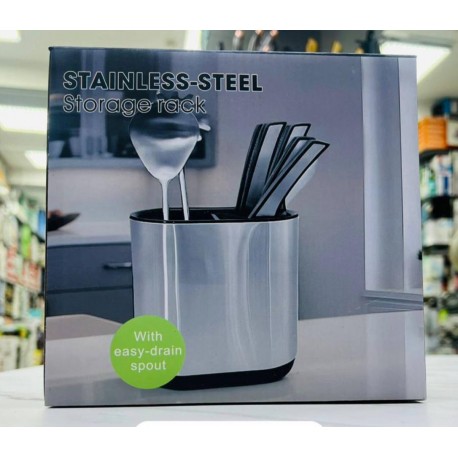 Органайзер для кухонных аксессуаров из нержавеющей стали STAINLESS-STEEL Storage rack-1