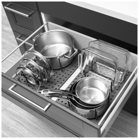 Органайзер для хранения посуды 45х15х10 см 1 шт  оптом-6