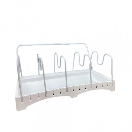 Подставка органайзер для сковородок и посуды 5 отсеков  оптом-1