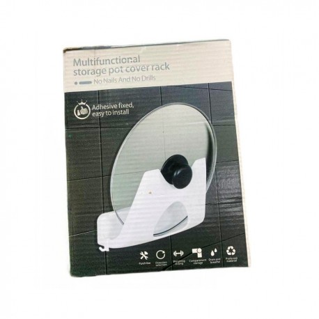 Подставка-органайзер Multifunctional storage pot cover rack для крышек  оптом-2
