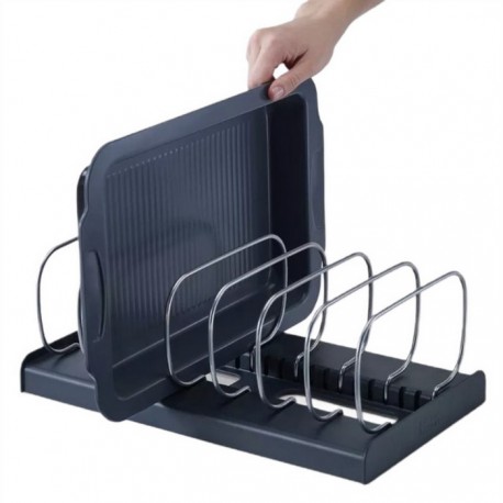 Сушилка-органайзер для форм для выпечки, регулируемые разделители  оптом-1