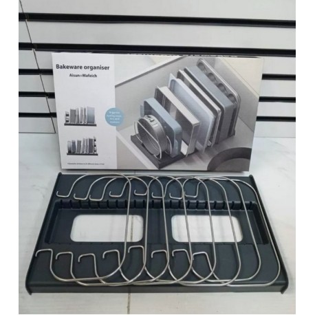 Сушилка-органайзер для форм для выпечки, регулируемые разделители  оптом-3