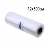 Рулон пищевой пленки для вакуумной упаковки 12 см х 5 см 