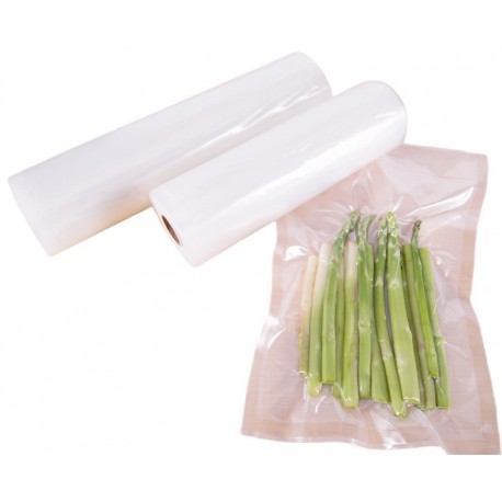 Рулон пищевой пленки для вакуумной упаковки 12 см х 5 см  оптом-3