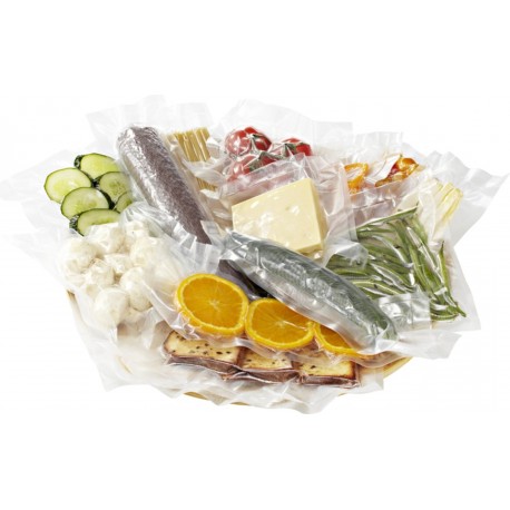 Рулон пищевой пленки для вакуумной упаковки 15 см х 5 см  оптом-6