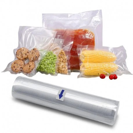 Рулон пищевой пленки для вакуумной упаковки 22 см х 5 см  оптом-2