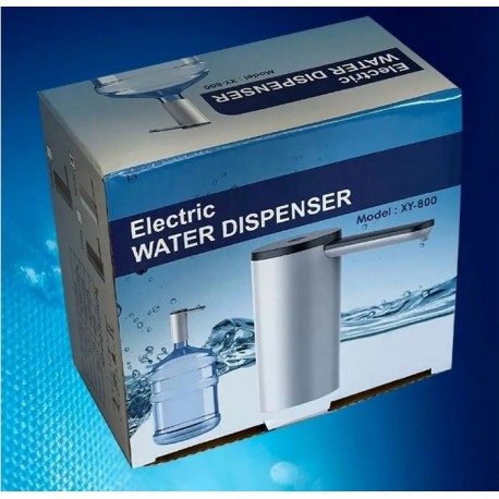 Помпа для воды электрическая Electric WATER DISPENSER XY-800 чёрная 5 л, 10 л, 19 л  оптом-4