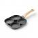 Антипригарная Кухонная Сковорода Egg & hamburger frying pan с 4 отверстиями для жарки яиц, блинов, оладий  оптом
