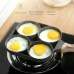 Антипригарная Кухонная Сковорода Egg & hamburger frying pan с 4 отверстиями для жарки яиц, блинов, оладий