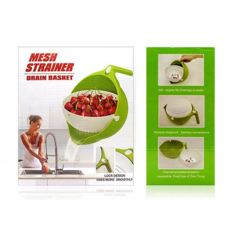 Корзина (дуршлаг) для мытья фруктов и овощей Drain Basket  оптом-4