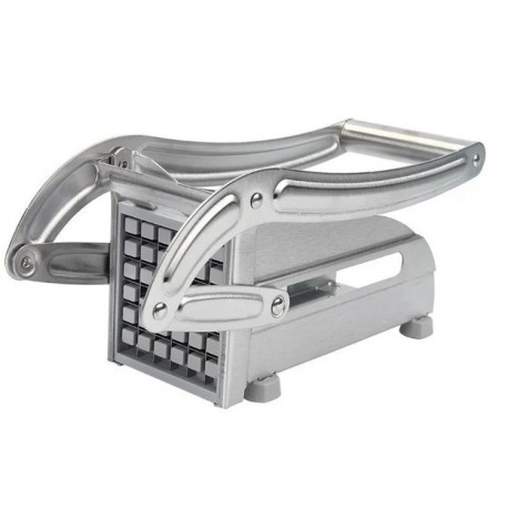 Нож-пресс Potato Chipper ручной для фигурной нарезки картофеля 2 насадки  оптом-3