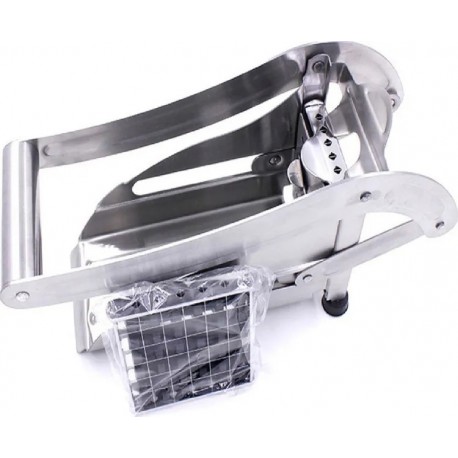 Нож-пресс Potato Chipper ручной для фигурной нарезки картофеля 2 насадки  оптом-2