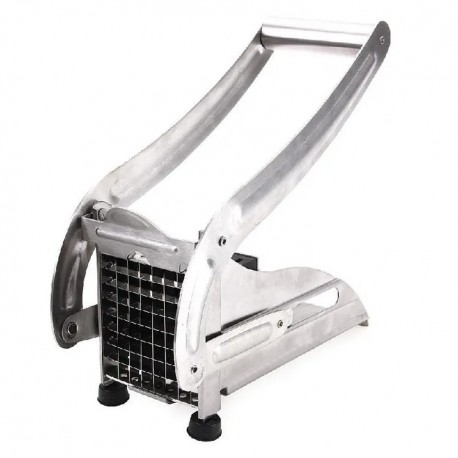 Нож-пресс Potato Chipper ручной для фигурной нарезки картофеля 2 насадки  оптом-4