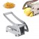 Нож-пресс Potato Chipper ручной для фигурной нарезки картофеля 2 насадки  оптом