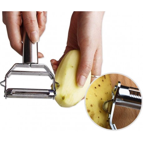 Овощечистка широкого спектра применения 3 в 1  оптом-4