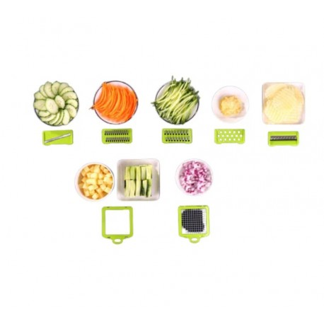 Овощерезка Veggie Slicer слайсер с контейнером 14 в 1  оптом-2