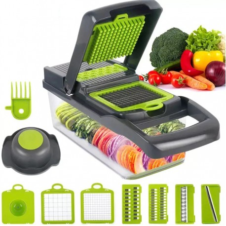 Овощерезка Veggie Slicer слайсер с контейнером 14 в 1  оптом