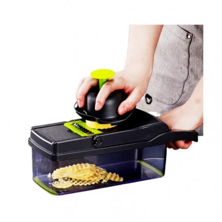 Овощерезка Veggie Slicer слайсер с контейнером 14 в 1  оптом-4
