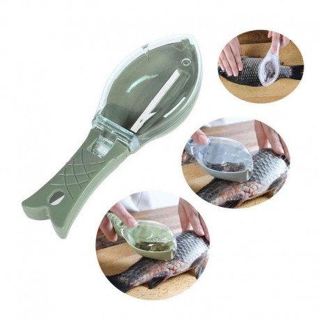 Рыбочистка с контейнером для чешуи  оптом-6