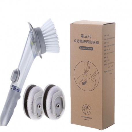 Щетка для мытья посуды с дозатором для моющего средства  оптом