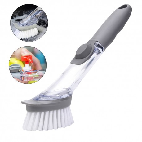 Щетка для мытья посуды с дозатором для моющего средства  оптом-7