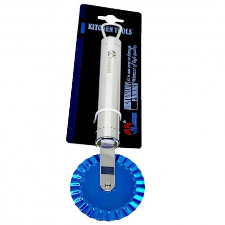 Волнистый круглый нож для чебуреков из нержавеющей стали  оптом-1