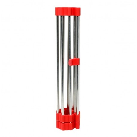 Многофункциональная раздвижная решетка для раковины и духовки, сталь 33 см  оптом-3