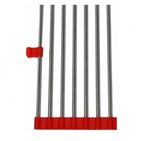 Многофункциональная раздвижная решетка для раковины и духовки, сталь 33 см  оптом-5