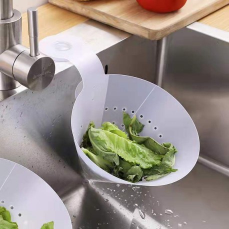 Складной многоразовый дуршлаг для раковины  оптом-13